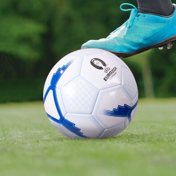 Hy-Pro Euro 2024 Fußball - Größe 5, offiziell lizenziert, UEFA, Training, Spiel, Merchandise, Sammlerstück für Kinder und Erwachsene