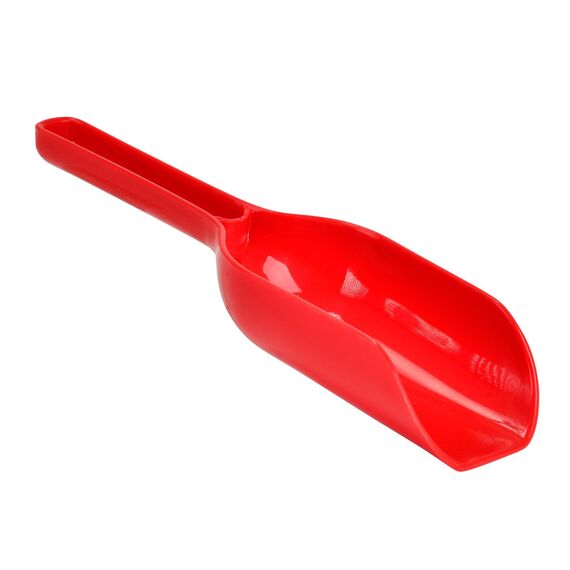 Simba 107108793, Kunststoff Mehlschaufel, es Wird nur EIN Artikel geliefert, Sandspielzeug, Sandschaufel, Sandkasten, ab 10 Monate, Rot, Blau, Grün oder Orange, 23 cm, 100 g (Packung mit 4)