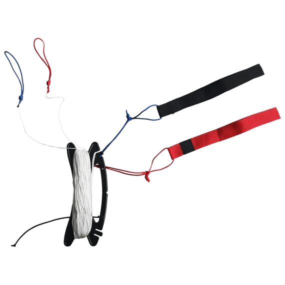 Schildkröt® Dual Line Sport Kite 1.6, Zweileiner Lenkmatte, ab 12 Jahren, 45x160cm, inkl. Polyester Flying Line (45kp), 2x25m auf Winder mit Schlaufen, 3-6 Beaufort; 970460