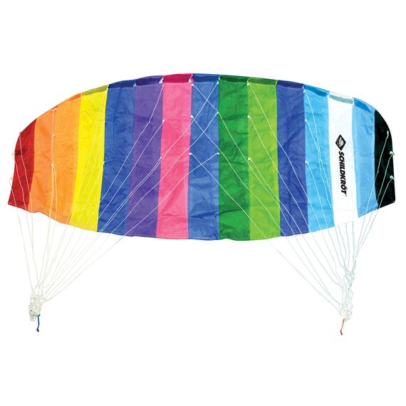 Schildkröt Dual Line Sport Kite 2.0, Zweileiner Lenkmatte, ab 14 Jahren, 75 x 200cm, inkl. Polyester Flying Line (60kp), 2 x 25m auf Winder mit Schlaufen, 2-6 Beaufort; 970469