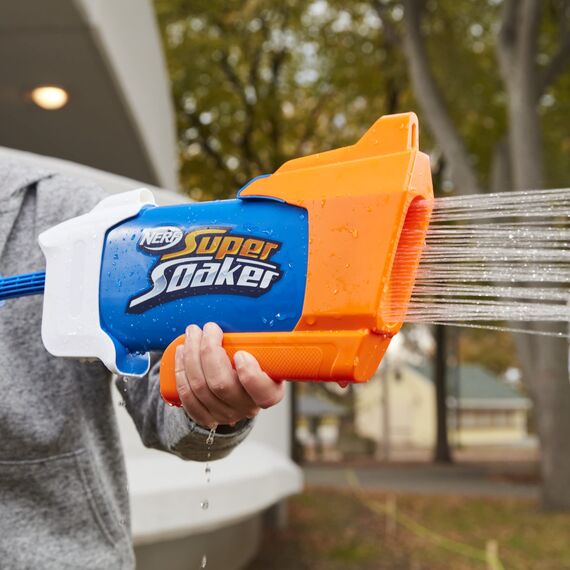 Super Soaker F3890FF2 Nerf Rainstorm Wasserblaster, enormer Wasserstrahl, Wasser-Action für Kinder, Jugendliche und Erwachsene