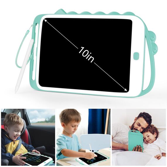 Vicloon Maltafel Zaubertafel,10 Zoll Löschbare Magic Drawing Pad,maltafel für Kinder, Dinosaurier LCD Schreibtafel, Weihnachten Geburtstags Geschenke, Spielzeug ab 3 2 4 5 6 Jahre