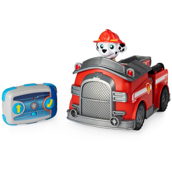 PAW PATROL Marshalls ferngesteuertes Feuerwehrauto mit Fernbedienung, Spielzeug für Kinder ab 3 Jahren, Batteriebetrieben