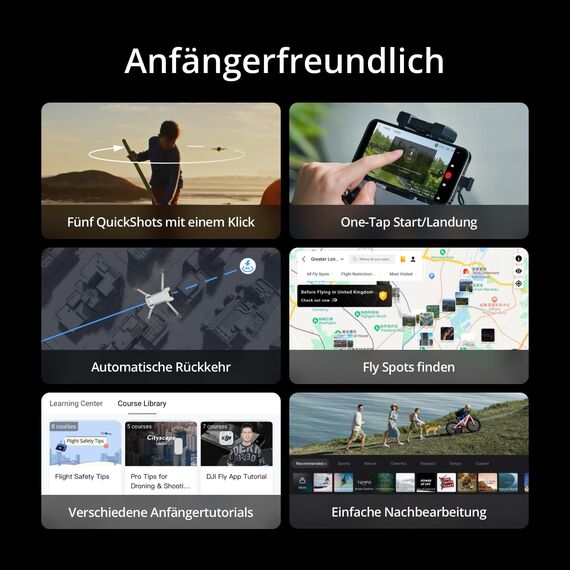 DJI Mini 3 Fly More Combo (DJI RC) – Ultraleichte, Faltbare Mini Drohne mit Kamera 4K HDR, Bis zu 114 Min Flugzeit (3 Akkus), Vertikalaufnahmen, 3-Achsen-Gimbal, 10 km HD-Übertragung, C0