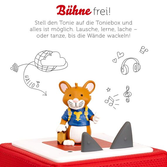 tonies Hörfiguren für Toniebox, Leo Lausemaus – Das Original Hörspiel zu den Büchern 2, für Kinder ab 3 Jahren, Spielzeit ca. 50 Minuten