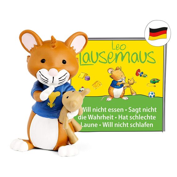 tonies Hörfiguren für Toniebox, Leo Lausemaus – Das Original Hörspiel zu den Büchern 1, für Kinder ab 3 Jahren, Spielzeit ca. 46 Minuten