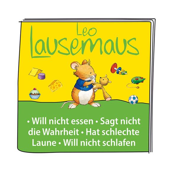 tonies Hörfiguren für Toniebox, Leo Lausemaus – Das Original Hörspiel zu den Büchern 1, für Kinder ab 3 Jahren, Spielzeit ca. 46 Minuten