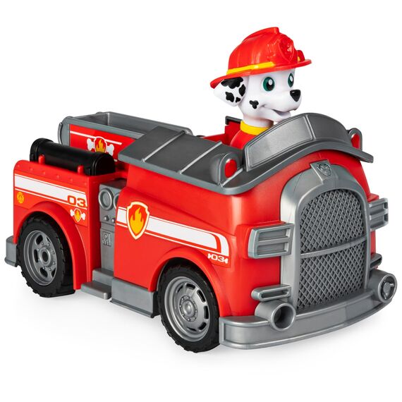 PAW PATROL Marshalls ferngesteuertes Feuerwehrauto mit Fernbedienung, Spielzeug für Kinder ab 3 Jahren, Batteriebetrieben