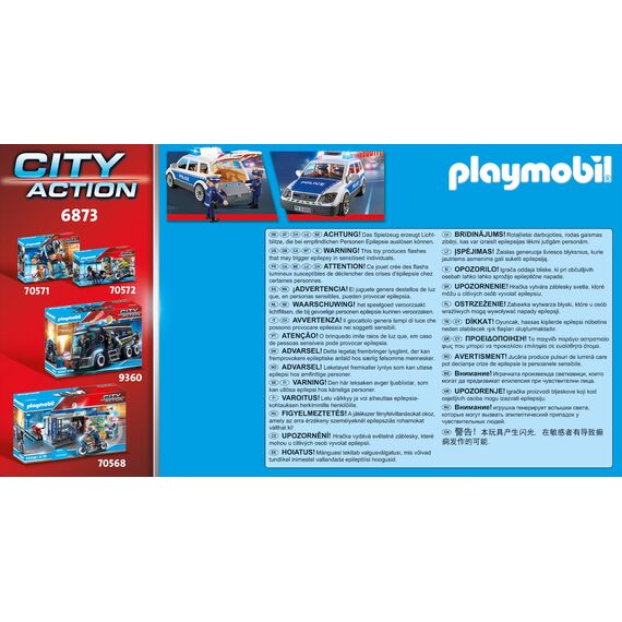 PLAYMOBIL Polizei-Einsatzwagen