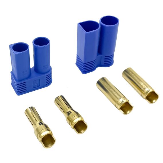 10 Paar EC5 Bananenstecker Weiblich Maennlich Rundstecker, EC5 5mm Anschlussstecker + Buchse Set Goldstecker Für RC ESC Akku LIPO Motor