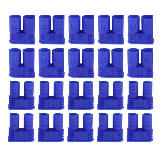 10 Paar männlich weiblich EC2 Verbinder 2,0 mm Gold Bullet Bananen stecker für RC ESC Lipo Batterie Elektro Motor