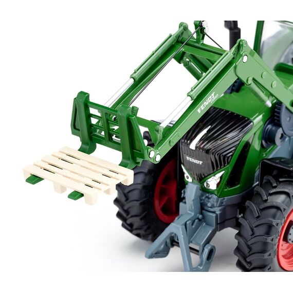 siku 6796, Fendt 933 Vario Traktor mit Frontlader, Grün, Metall/Kunststoff, 1:32, Ferngesteuert, Inkl. Bluetooth-Fernsteuerung und Zubehör, Steuerung via App möglich
