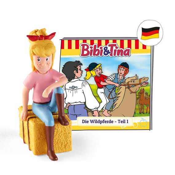tonies Hörfiguren für Toniebox, Bibi und Tina – Die Wildpferde (Teil 1), Hörspiel für Kinder ab 6 Jahren, Spielzeit ca. 44 Minuten