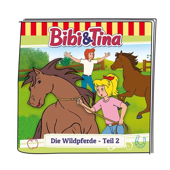 tonies Hörfiguren für Toniebox, Bibi und Tina – Die Wildpferde (Teil 2), Hörspiel für Kinder ab 6 Jahren, Spielzeit ca. 43 Minuten