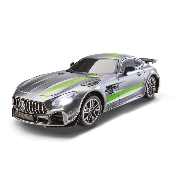 Revell Control Mercedes-AMG GT R PRO I Maßstab 1:24 I Hochdetailliertes Design I LED-Frontbeleuchtung I 2,4 GHz Fernsteuerung I Geschwindigkeit bis zu 10 km/h I Ideal für Motorsport-Enthusiasten