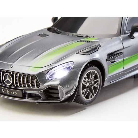 Revell Control Mercedes-AMG GT R PRO I Maßstab 1:24 I Hochdetailliertes Design I LED-Frontbeleuchtung I 2,4 GHz Fernsteuerung I Geschwindigkeit bis zu 10 km/h I Ideal für Motorsport-Enthusiasten