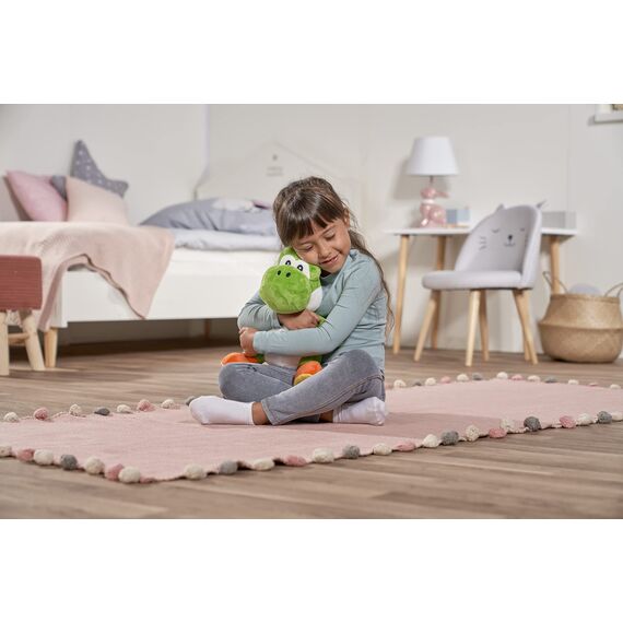 Simba Super Mario Yoshi Plüschfigur – Weiches Kuscheltier, detailgetreues Design aus der Videospielwelt, für Kinder und Fans, grün-weiß-orange, Größe 30 cm, ab 0 Jahren
