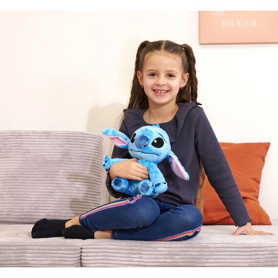 Simba 6315876953 - Disney Lilo und Stitch, Plüschtier 25cm, Kuscheltier, Plüschfigur, kuschelweich, ab den ersten Lebensmonaten geeignet