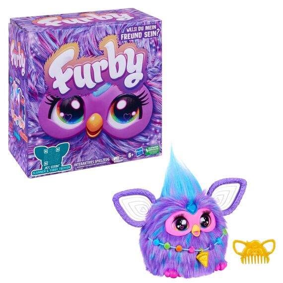 Furby Interaktives Plüschtier – Spricht Deutsch, reagiert auf Stimme, tanzt & leuchtet – 5 Spielmodi, 600+ Reaktionen – Elektronisches Spielzeug ab 6 Jahren