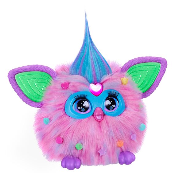Furby (rosa Interaktives Plüschtier – Spricht Deutsch & Furbisch, reagiert auf Stimme, Tanzt & leuchtet – 5 Spielmodi, 600+ Reaktionen – Elektronisches Spielzeug ab 6 Jahren