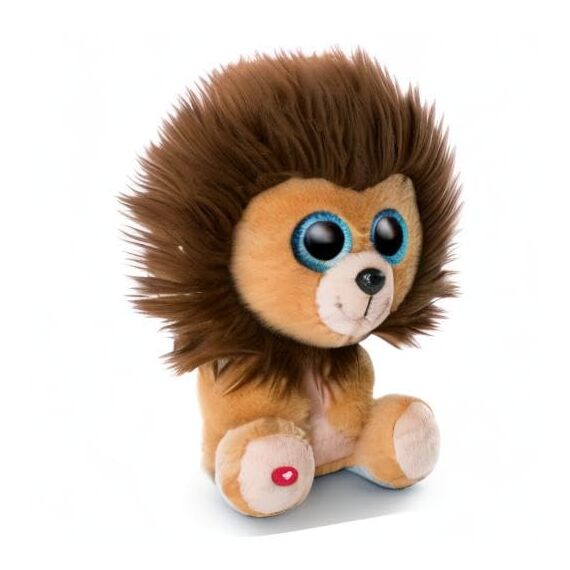 NICI 46950 Original – Glubschis Cliff 25 cm – Kuscheltier Löwe mit großen Augen – Flauschiges Plüschtier mit Glitzeraugen – Schmusetier für Kuscheltierliebhaber, braun/braun