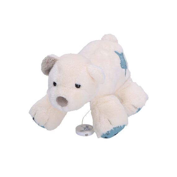 Sterntaler Baby Unisex Spieluhr Baby Spieluhr mittel Eisbär Elia - Babyspieluhr, Einschlafhilfe, Spieluhrwerk - ecru