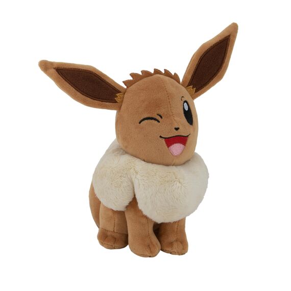 Pokémon PKW3079-20 cm Plüsch - Evoli, offizielles Plüsch