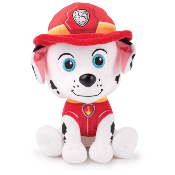 PAW PATROL GUND Marshall Plüschtier, 15 cm - hochwertiges Kuscheltier für Fans der beliebten TV-Serie, ab 1 Jahr empfohlen