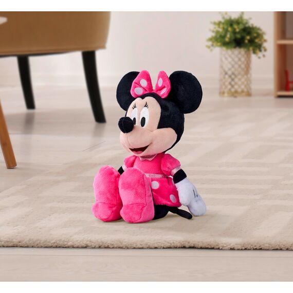 Simba 6315870227 - Disney Minnie Mouse, 25cm Plüschtier Im Pinken Kleid, Kuscheltier, Micky Maus, Ab Den Ersten Lebensmonaten