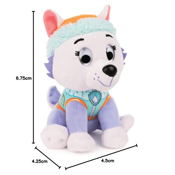 GUND PAW Patrol Everest Plüschtier, 15 cm - hochwertiges Kuscheltier für Fans der beliebten TV-Serie, ab 1 Jahr empfohlen