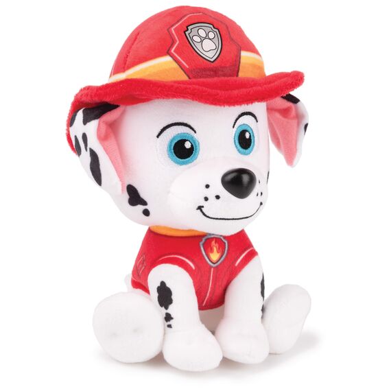 PAW PATROL GUND Marshall Plüschtier, 15 cm - hochwertiges Kuscheltier für Fans der beliebten TV-Serie, ab 1 Jahr empfohlen