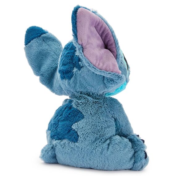 Disney Store Stitch Offizielles mittelgroßes Kuscheltier für Kinder, 38 cm, Kuscheltier mit Stickereien, Plüschoberfläche und beweglichen Schlappohren, geeignet ab 12 Monaten