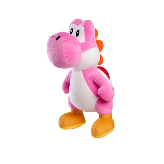 Simba Toys – Super Mario Yoshi Plüschfigur Rosa ca 20 cm, kuschelig weich und kinderfreundlich, passendes zum Spielen oder Kuscheln, geeignet ab den ersten Lebensmonaten, tolles Geschenk für Kids