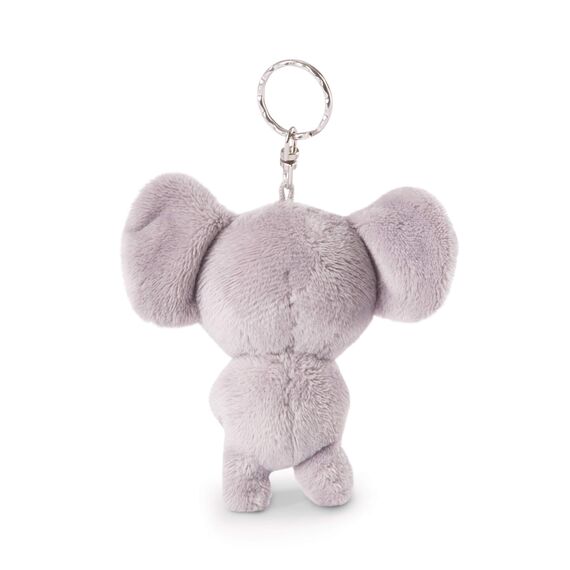 NICI 46310 Glubschis Koala Miss Crayon 9cm Schlüsselanhänger, Plüschtieranhänger mit Schlüsselring, Stofftierschlüsselhalter, graun/bunt (Packung mit 2)