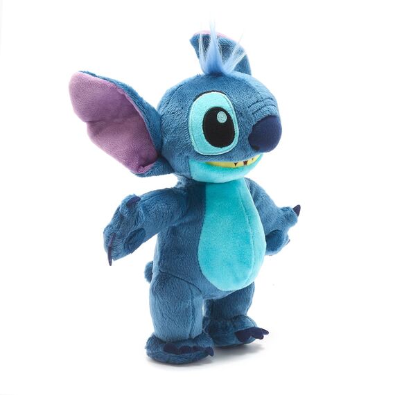 Disney Store Offizielles stehendes Kuscheltier Stitch, Lilo & Stitch, 22 cm, Kuscheltier für intergalaktisches Kuscheln mit Stickereien, aus extraweichem Stoff, geeignet ab 0 Jahren