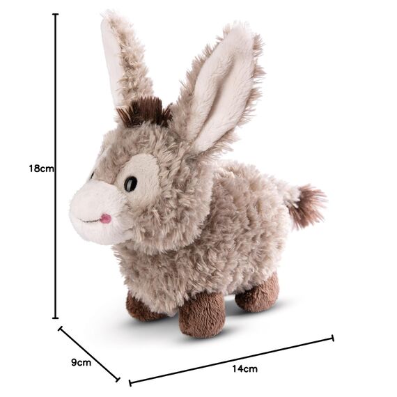 Kuscheltier Esel Donkeylee 18cm stehend Green