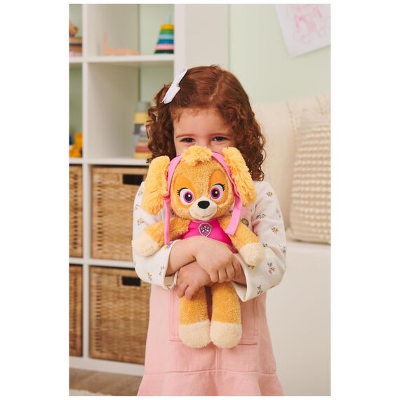 GUND PAW Patrol Schlenkerplüsch Skye, 30 cm - hochwertiges Plüschtier aus weichem Velours-Frottee mit gestickten Augen, original im Look der TV-Serie, für Kinder ab 1 Jahr
