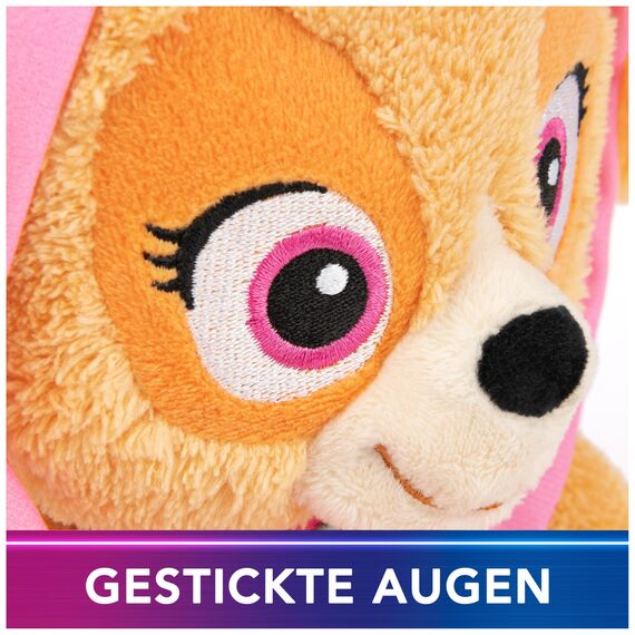 GUND PAW Patrol Schlenkerplüsch Skye, 30 cm - hochwertiges Plüschtier aus weichem Velours-Frottee mit gestickten Augen, original im Look der TV-Serie, für Kinder ab 1 Jahr