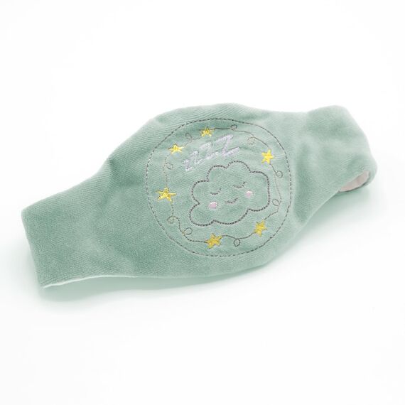 Babyjem Kirschkernkissen - Größenverstellbarer Wärmekissen für Babys - Dinkelkissen ideal geeignet bei Bauchschmerzen & Blähungen - Körnerkissen aus 100% Baumwolle Grün