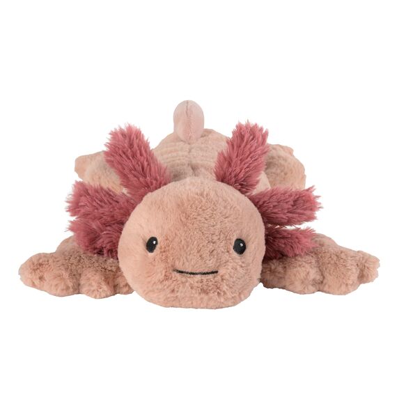 Warmies® Wärmekissen/Stofftier "Axolotl" Hirse Lavendelfüllung 800g