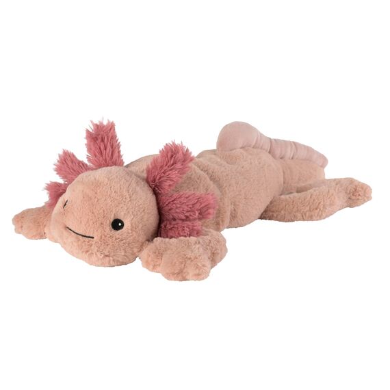 Warmies® Wärmekissen/Stofftier "Axolotl" Hirse Lavendelfüllung 800g