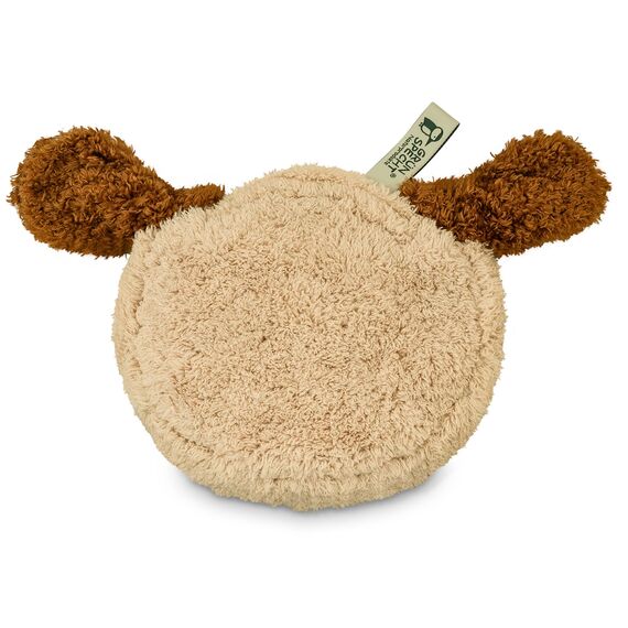 GRÜNSPECHT Mein kleiner Wärmefreund Hund, Kirschkern-Wärmekissen mit waschbarem Bezug für Kinder, wärmendes Kuscheltier bei Bauchschmerzen & Erkältung (172-V1)