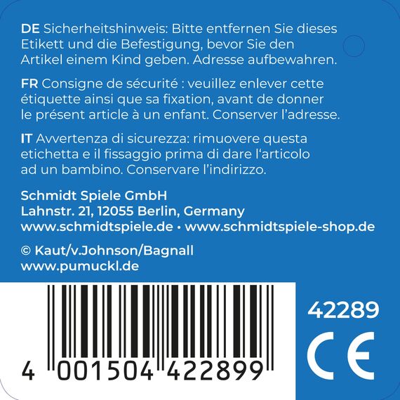 Schmidt Spiele 42289 Pumuckl, Plüschfigur 35 cm