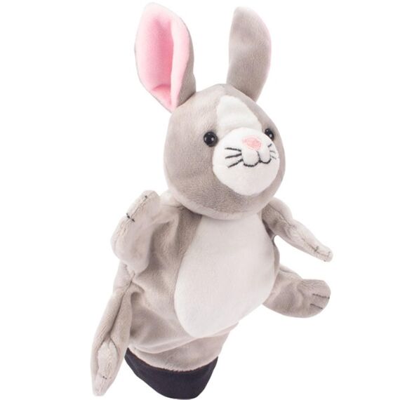 Beleduc 40124 - Handpuppe Hase, Bewährt im Kindergarten, Mehrfarbig