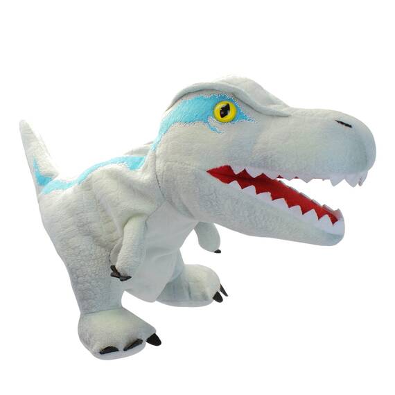 JUSTQUNSEEN Dinosaurier Handpuppen Dinosaurier Spielzeug, Dinosaurier Puppen für Kinder, Dinosaurier Kuscheltiere, Fingerpuppen, Geschenke, Dinosaurier Spielzeug ab 3 4 5 6