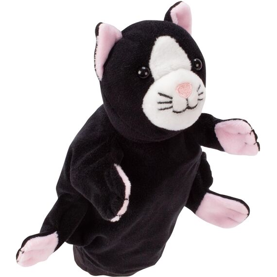 Beleduc 40122 - Handpuppe Katze, Bewährt im Kindergarten, Mehrfarbig