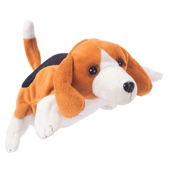 Beleduc 40116 - Handpuppe Hund, Bewährt im Kindergarten, Mehrfarbig