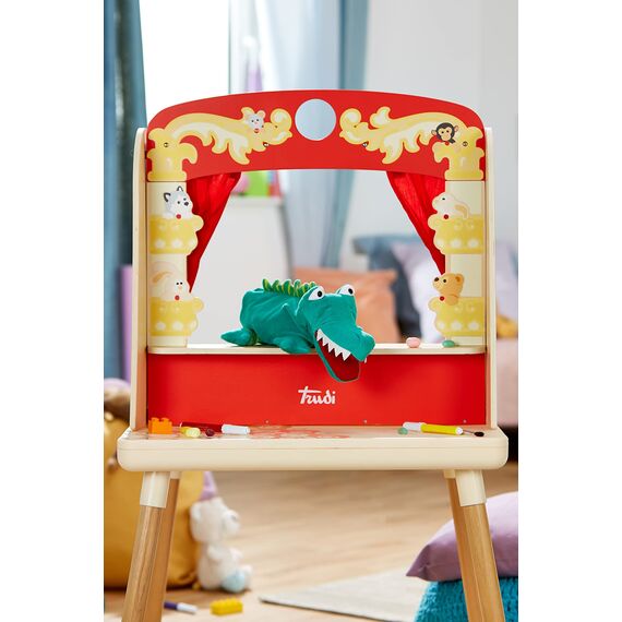 Sterntaler 36352 Handpuppe Krokodil, 22 x 30 x 10 cm, Grün