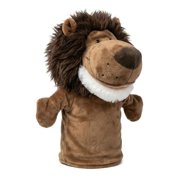 LOMTRATS Handpuppen für Kinder, Kleinkind enthält Wolf, Tiger, Löwe, AFFE und bewegliche offene Münder, perfekt zum Geschichtenerzählen, Unterrichten, im Vorschulalter und als Geburtstagsgeschenk