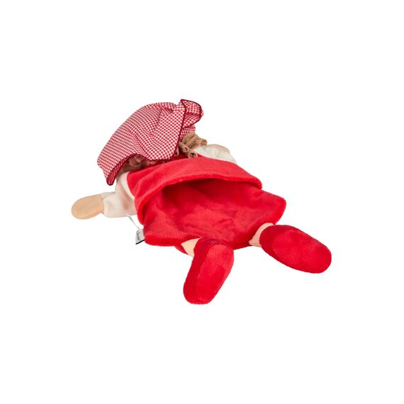 Sterntaler 3601817 Handpuppe Gretel, 28 x 27 x 9 cm, Rot